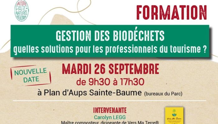 Formation biodéchet réseau Valeurs Parc